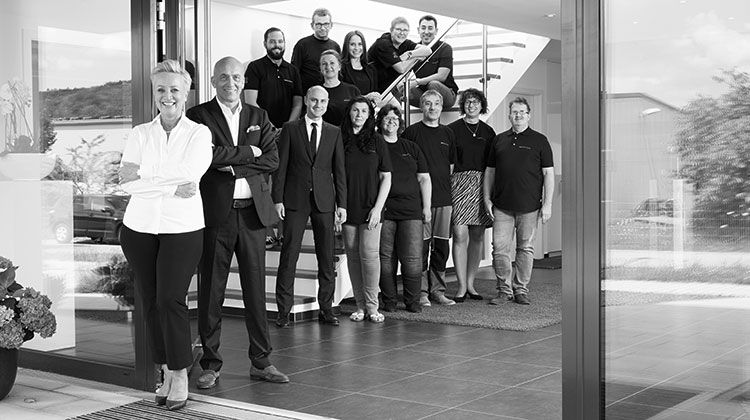 Das Bela Aqua Team - auf unsere kompetenten Mitarbeiter im Head-Office