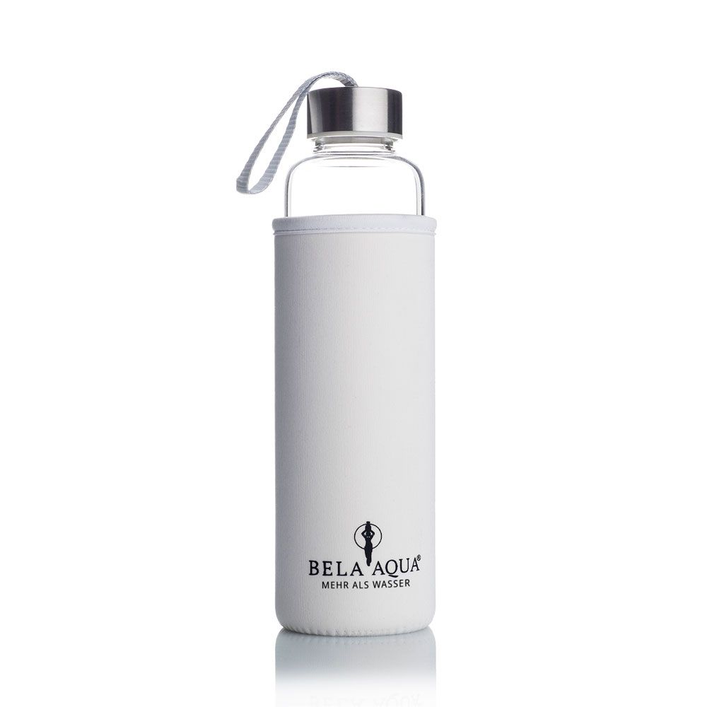 Bela Aqua Trinkflasche &quot;Modern White&quot;