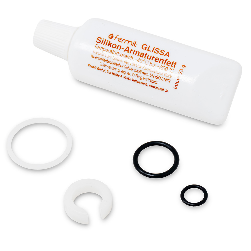 Dichtungsset „Napoli“ – Dreiwege-Wasserhahn (inkl. Armaturenfett)