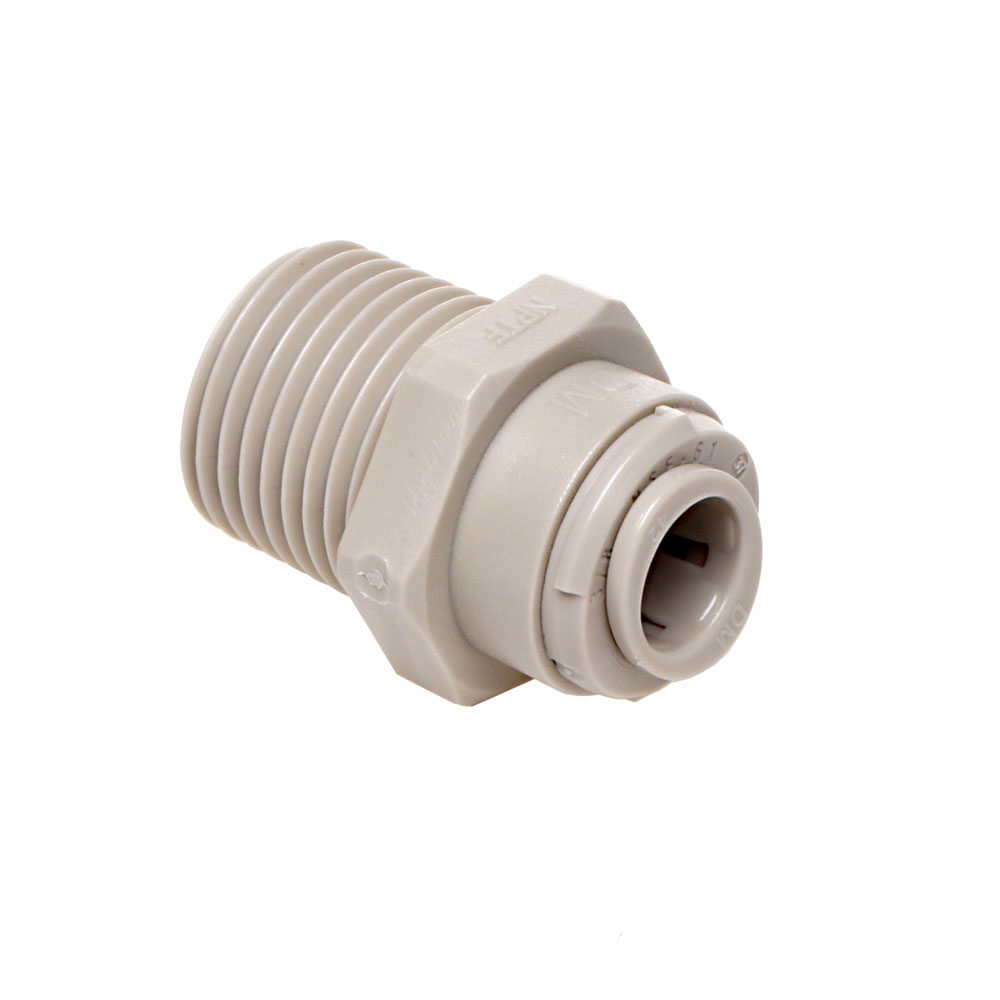Einschraub-Verbinder 3/8" tube x 1/2" NPTF
