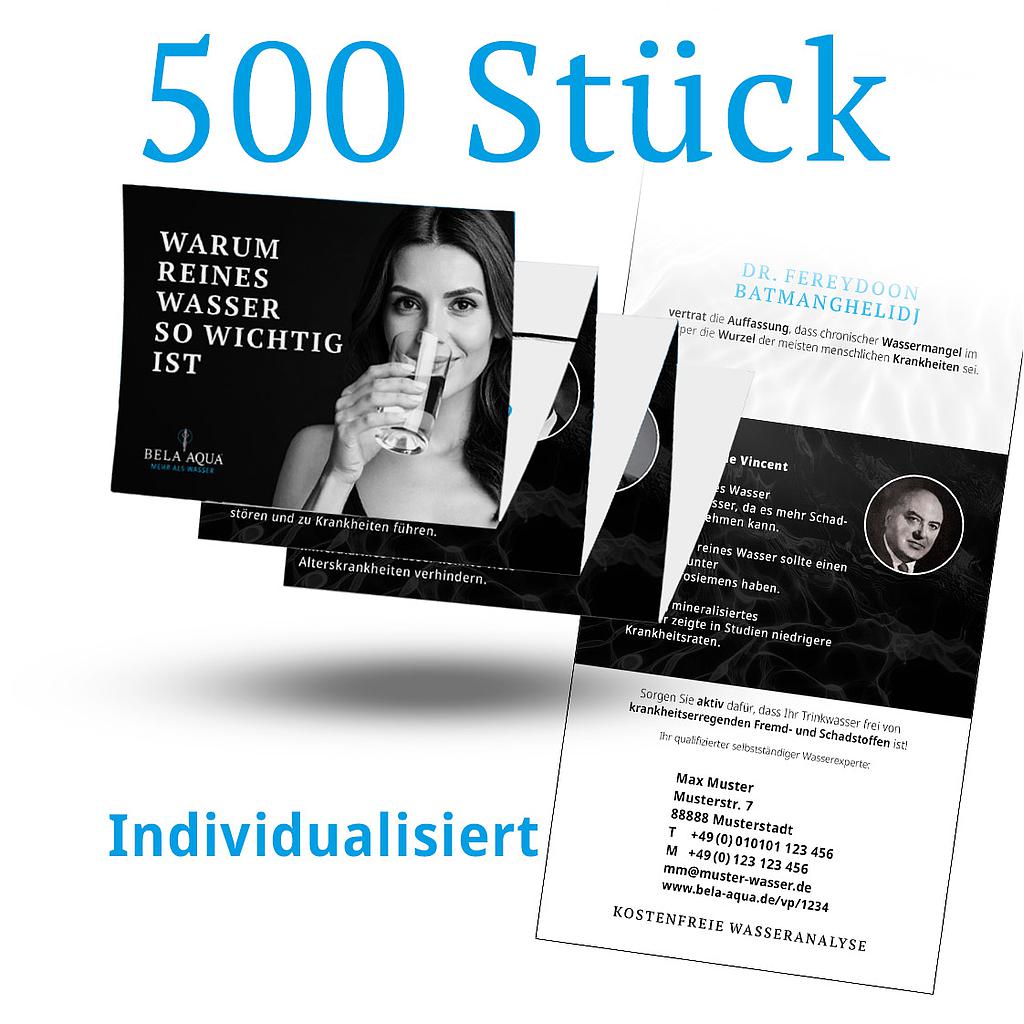 Leporello - Reines Wasser - 500 Stk.