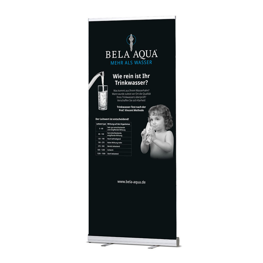 Roll Up "Wassertest" 