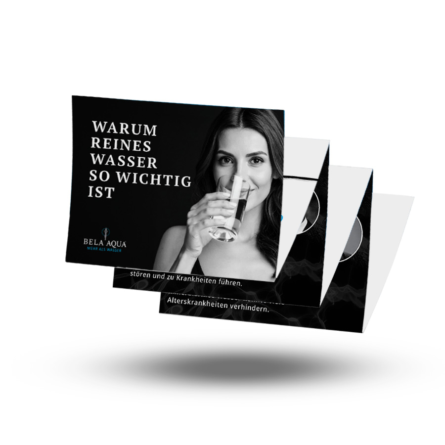 Leporello - Reines Wasser - 2.000 Stk.