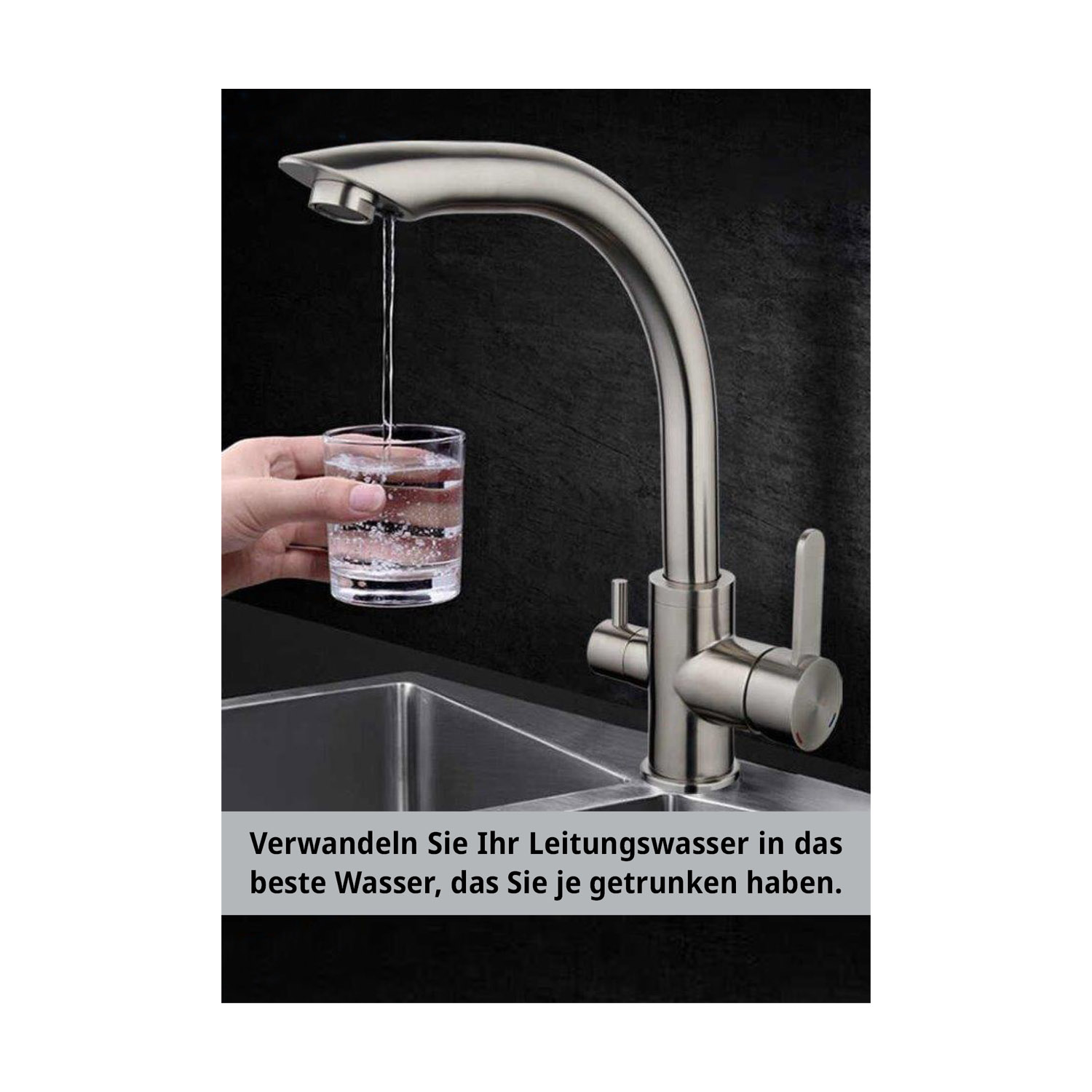 Kartenflyer Wassertest DIN A6 - 50 Stück